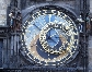 Prask staromstsk orloj   - Detail na hodiny orloje